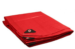 Red Heavy Duty Tarps